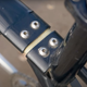 A photo of the fiberglass section in the frame of the Slingshot bike.